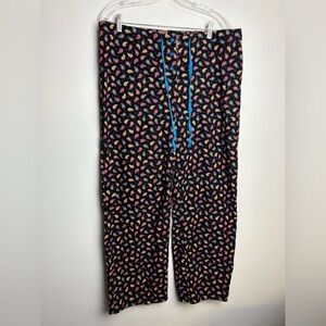 Vera Bradley Corduroy Pants Women’s Size L Corduroy Paisley Flare Multicolor